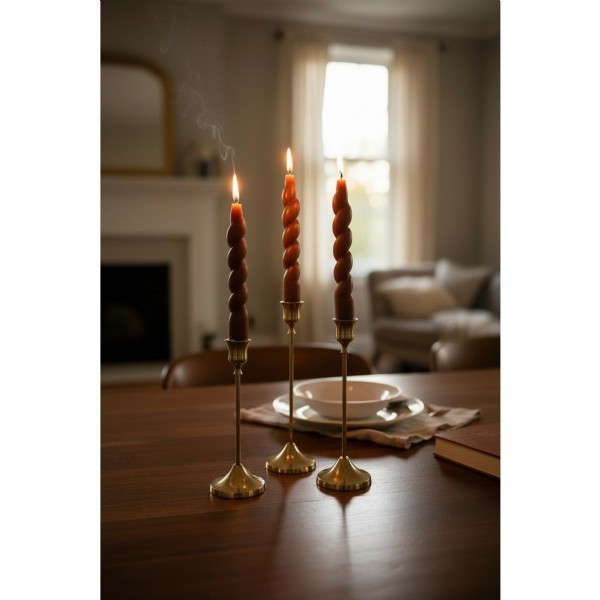 Gold 3'lü Mumluk, Şamdan Seti 