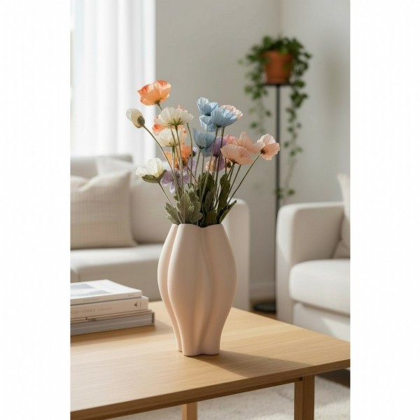 Twist Vazo, Döküm Vazo ,Taş Vazo